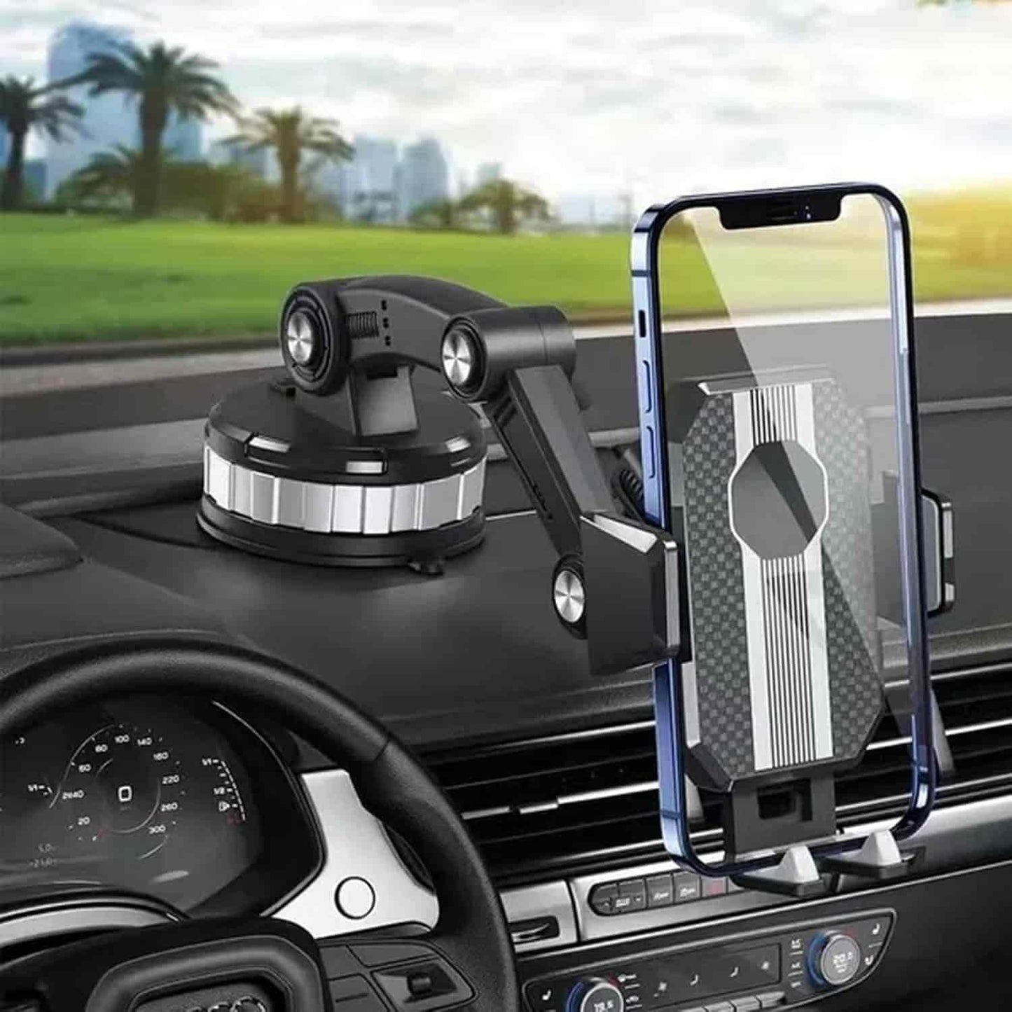 360° Adjustable Car Phone Holder – Drive Smart, Stay Safe! 📱